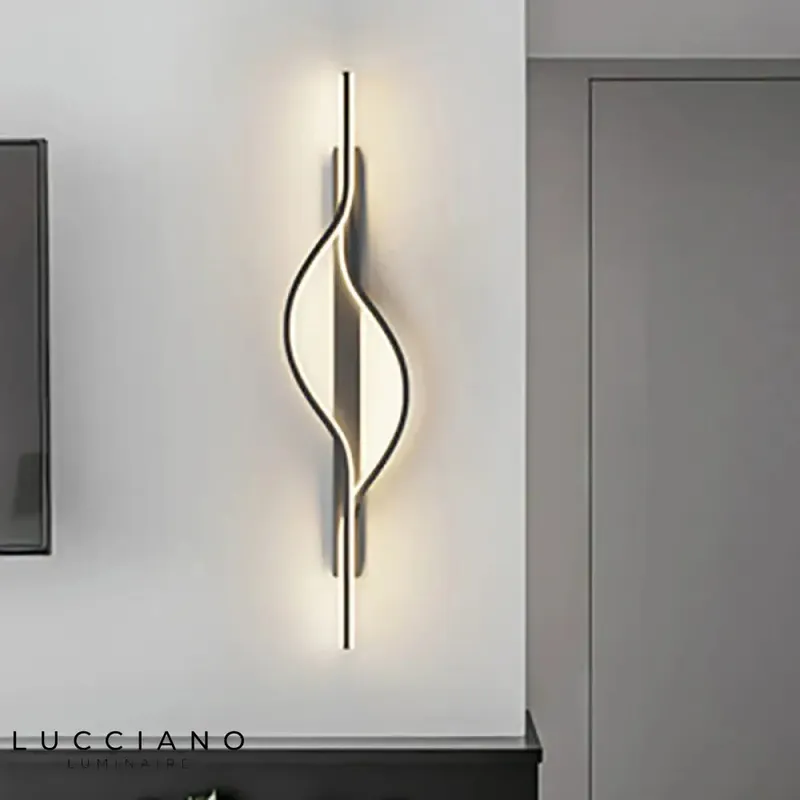 Applique murale led design élégant minimaliste.