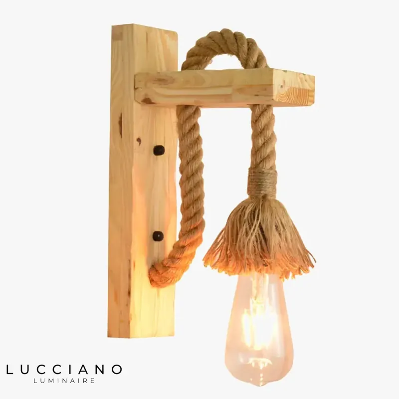 Applique murale rustique design industriel luminaire