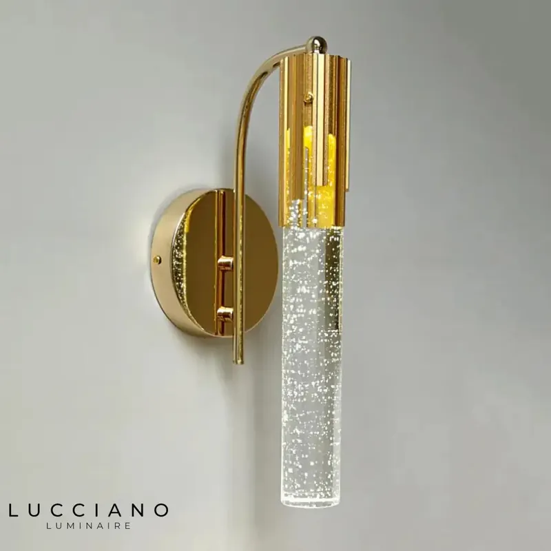 Applique murale Led élégante design lumineux luxueuse.