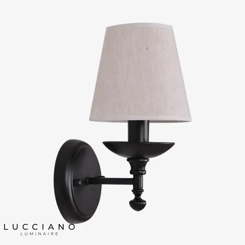 Applique murale LED rustique design campagne chic