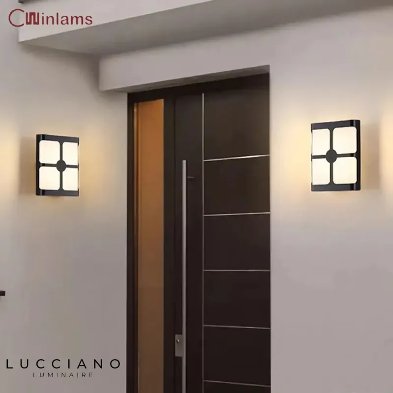 Applique murale LED étanche jardin design élégant