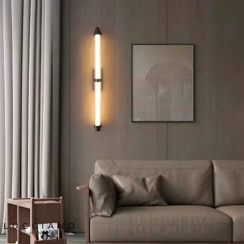 Applique murale acrylique scandinave minimaliste élégante.