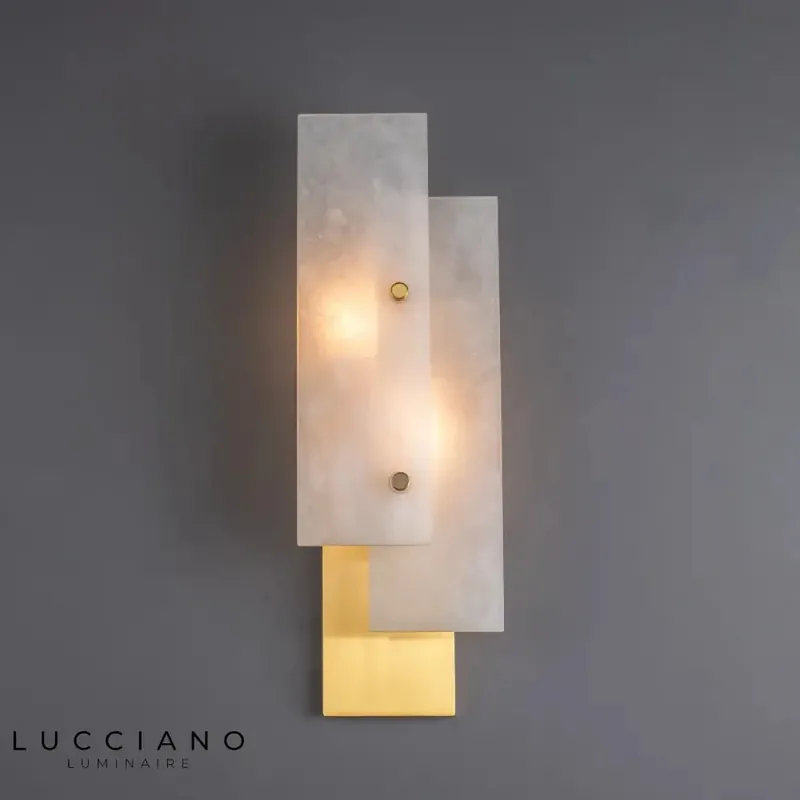 applique murale led cuivre moderne élégant