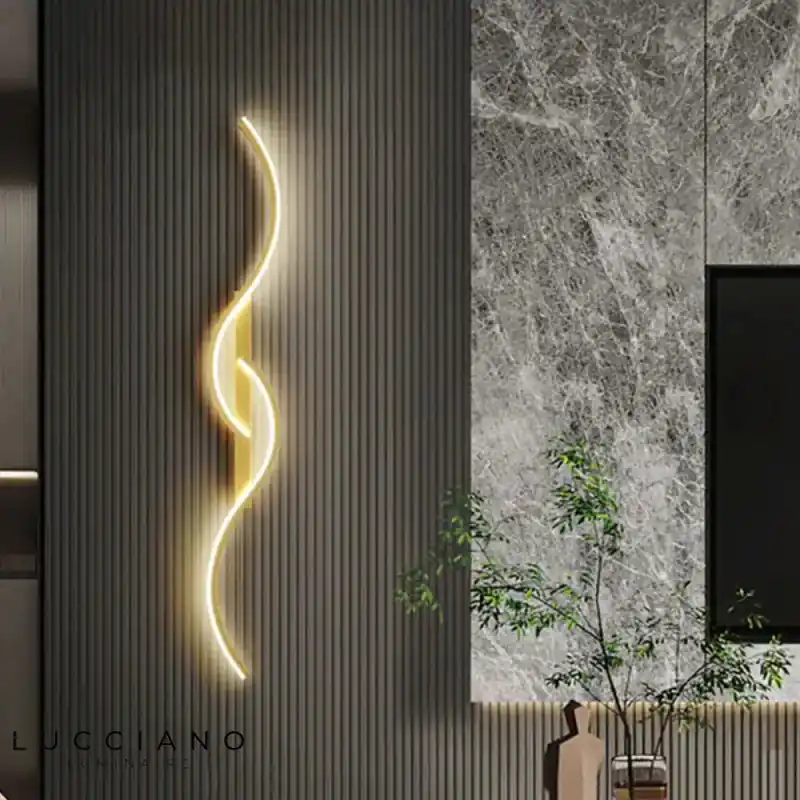 Applique murale LED design minimaliste chic.