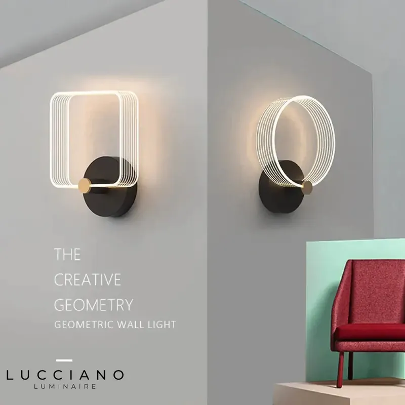Applique murale LED élégante design contemporain