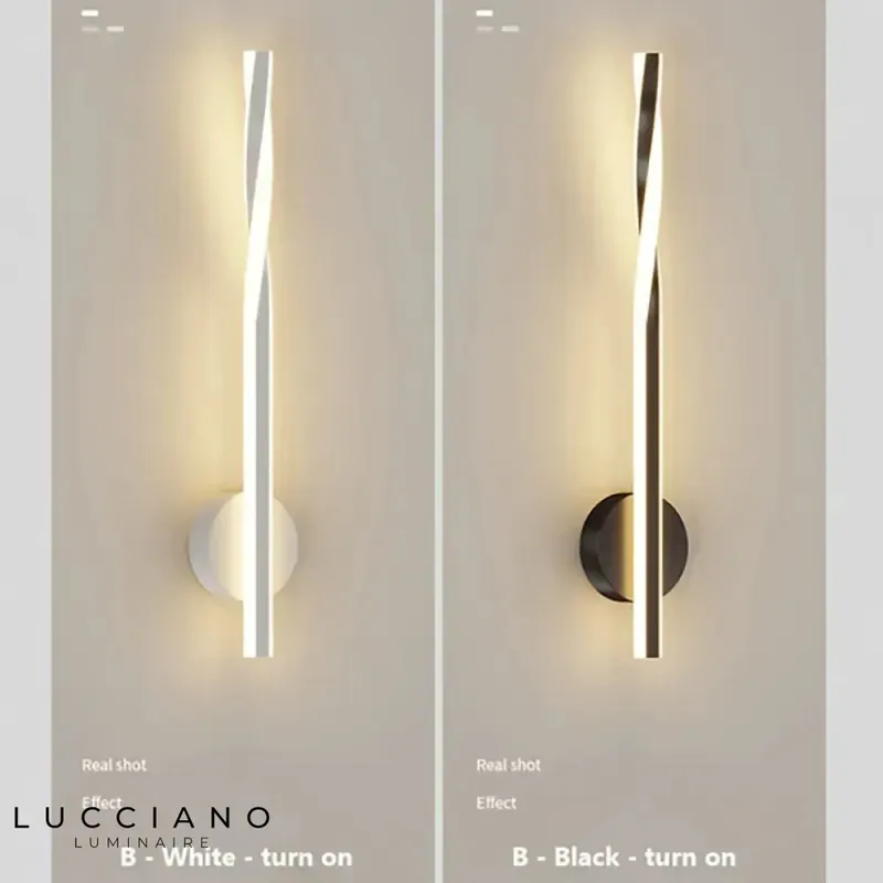 Applique murale led design élégant intérieur.