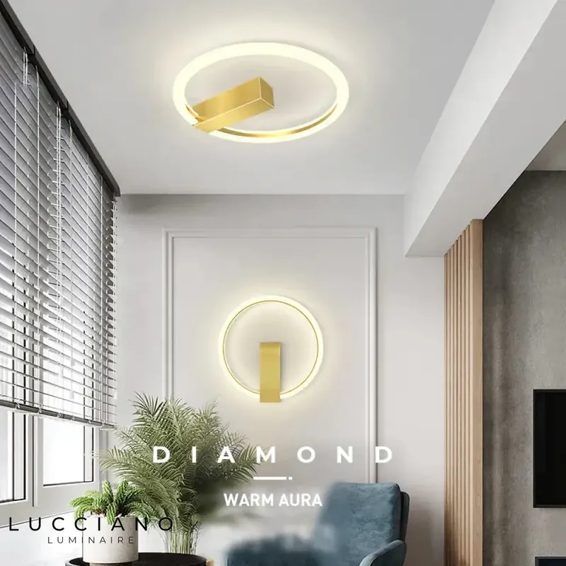 Applique murale LED : sophistication lumineuse design.