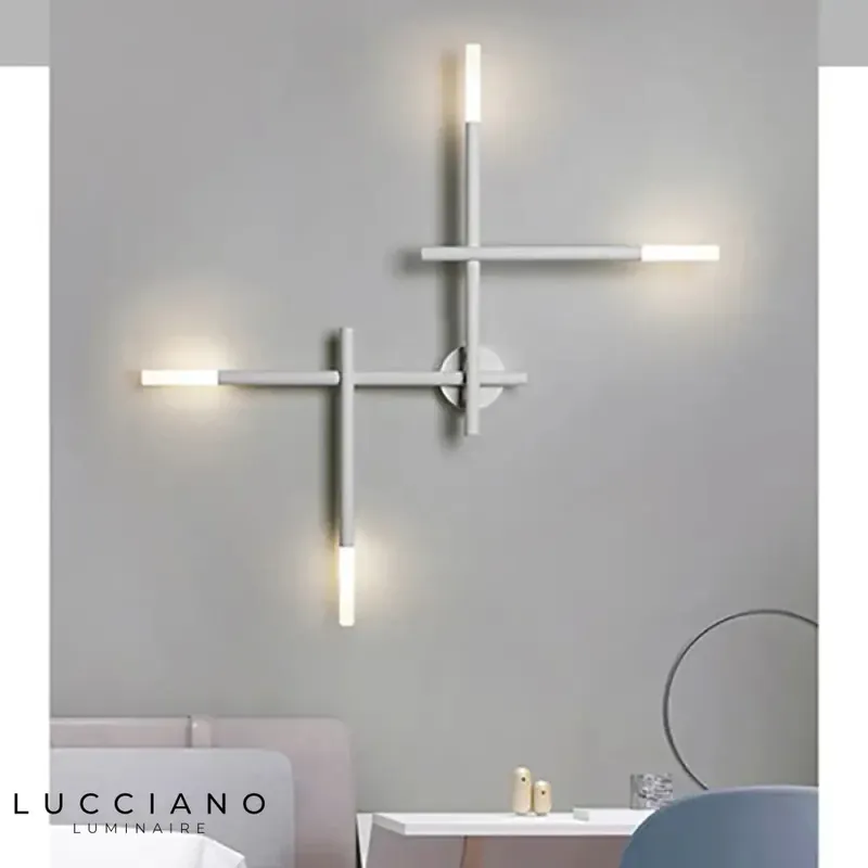 Applique murale led design minimaliste élégant