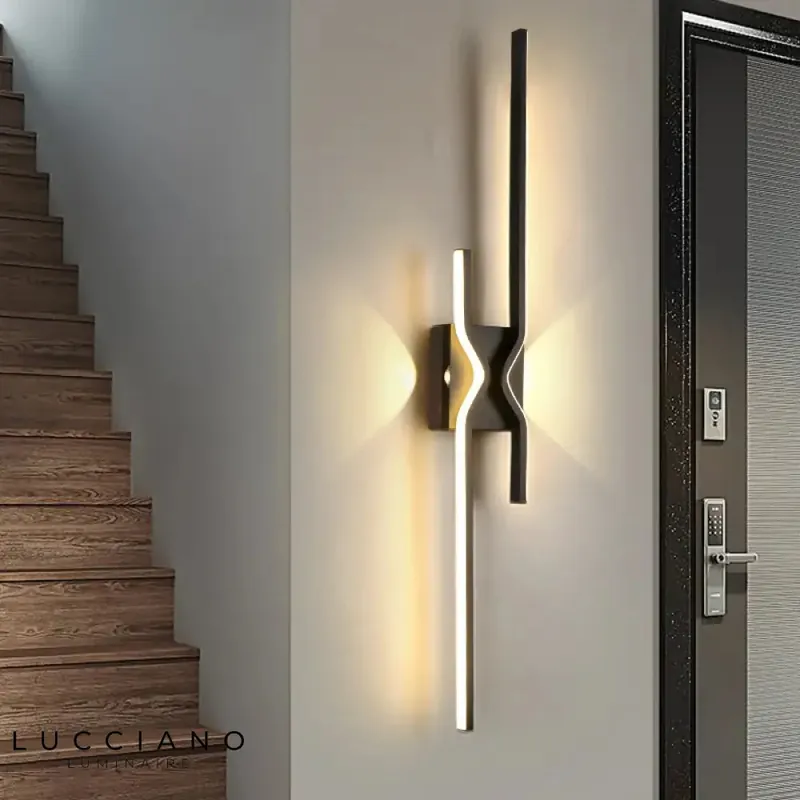 Applique murale led élégante design minimaliste chic