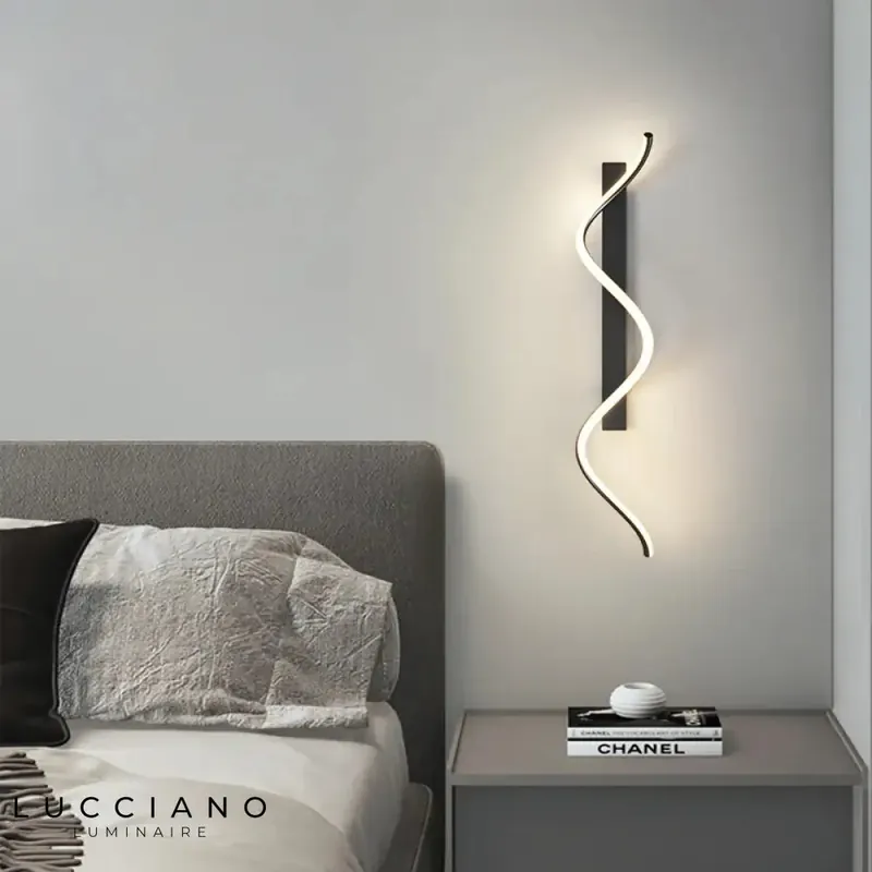 Applique murale led élégante et contemporaine
