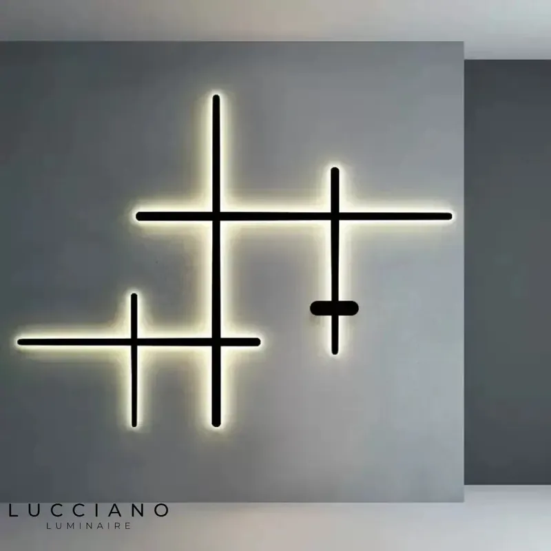 applique murale led contemporaine épurée chic lumière