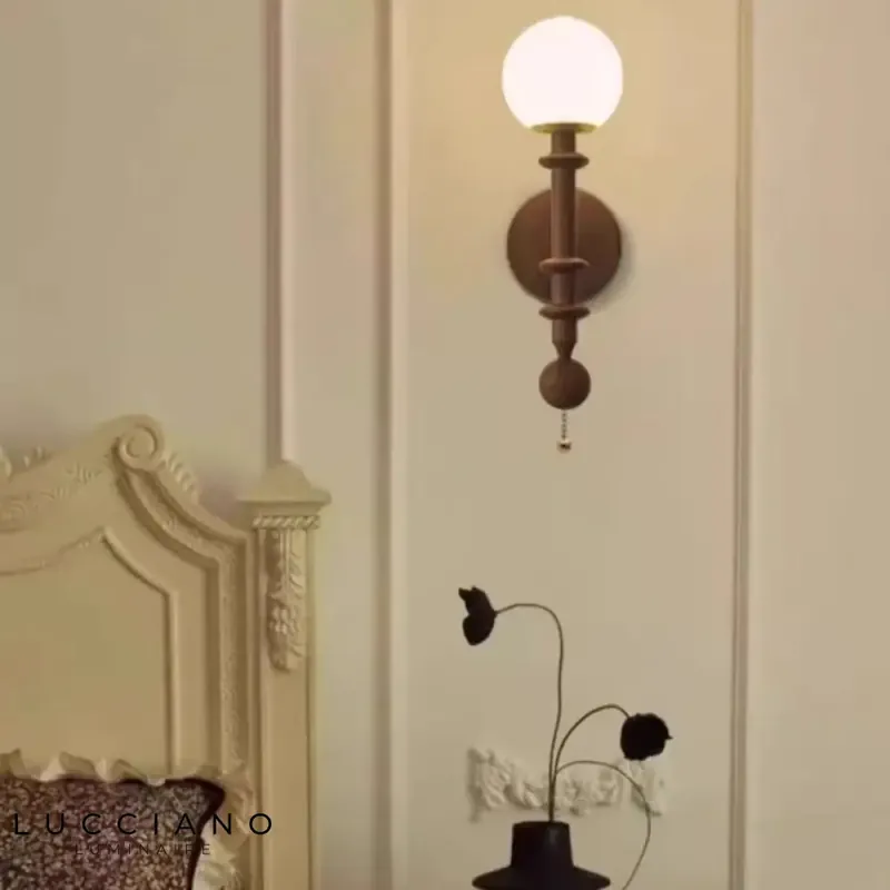 Applique murale vintage rustique luminaire élégant
