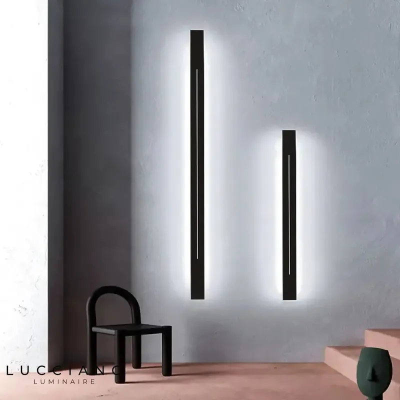 Applique murale design élégante lumière contemporaine