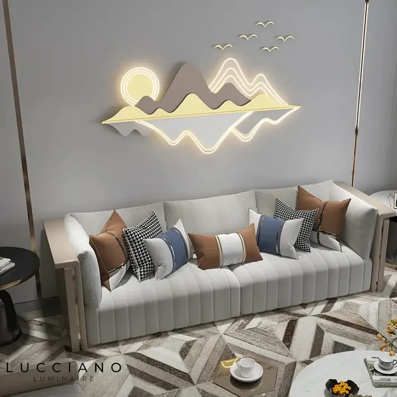 Applique murale moderne luminaire design élégant