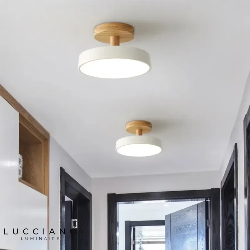 Lampe chaleureuse pour couloir