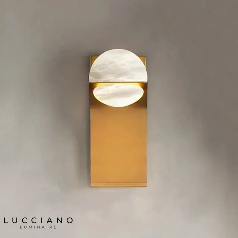 Applique murale LED marbre espagnol élégant