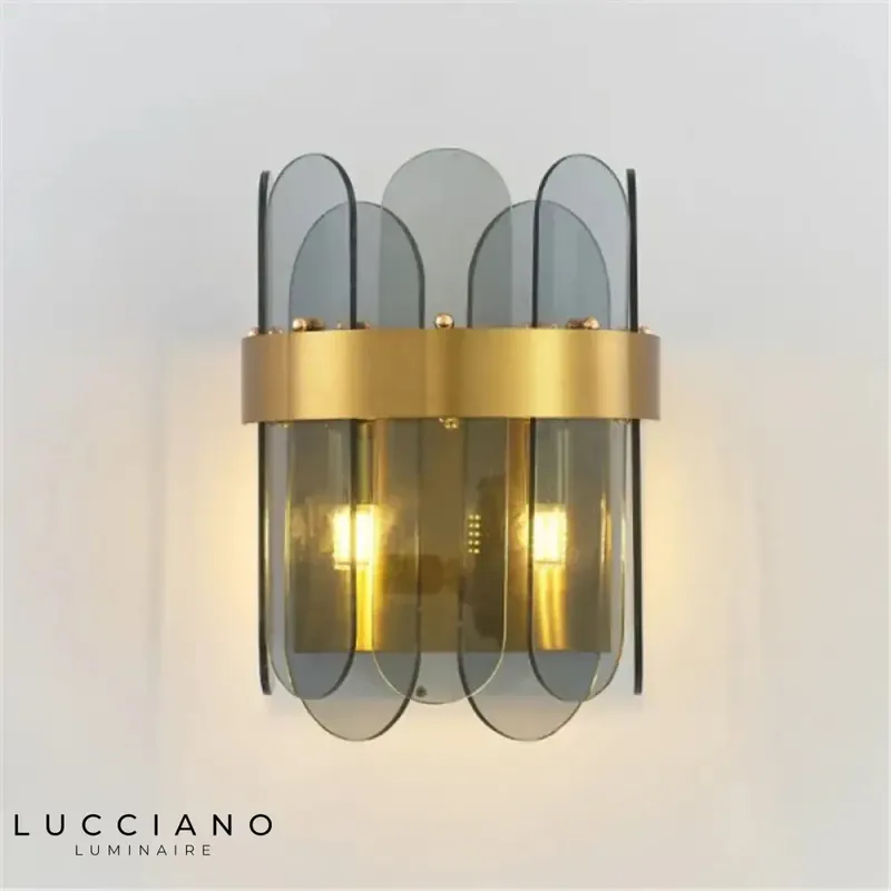 Applique murale led nordique élégante design minimaliste.