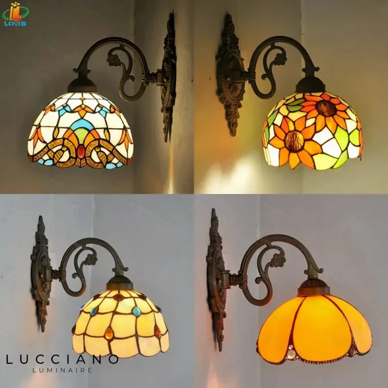 applique murale baroque luminaire artisanal élégant