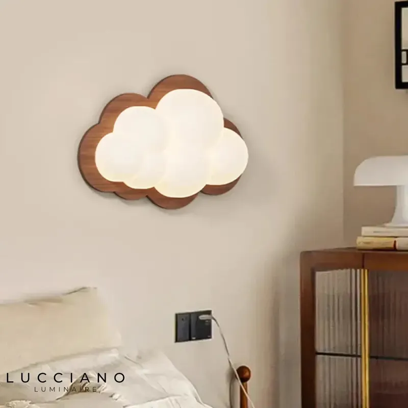 Applique murale nuage magique et tendre