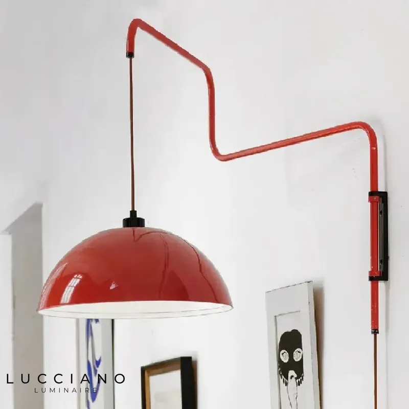 Applique murale télescopique flexible design moderne.