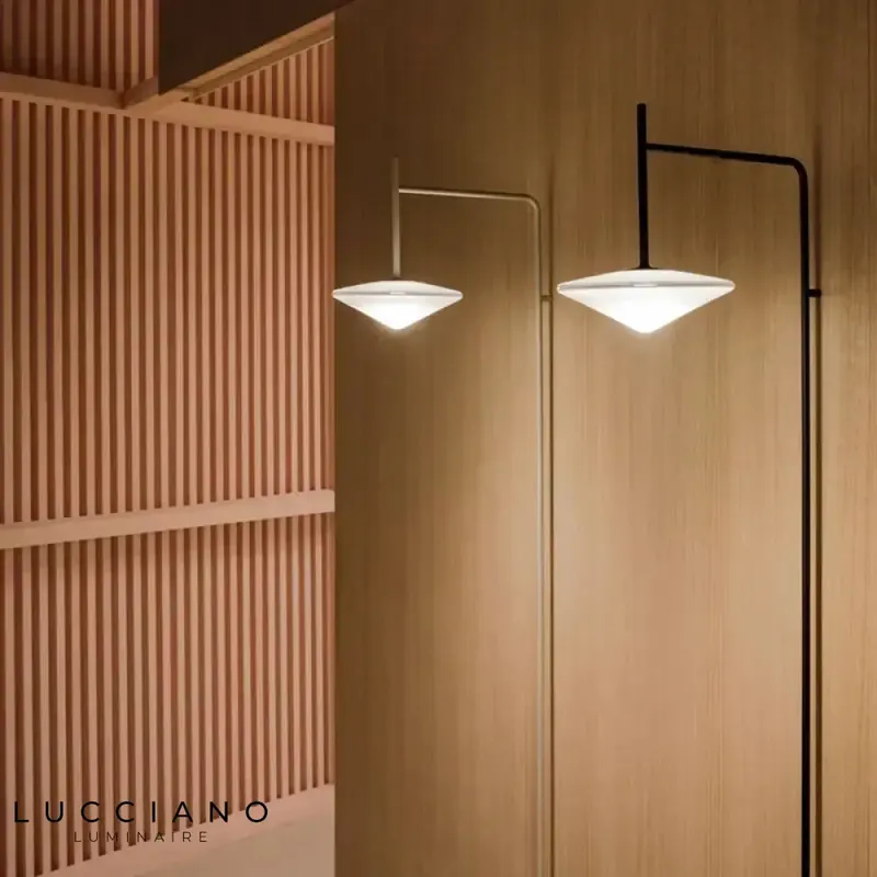Voici le titre transformé :
Applique murale LED élégante moderne artistique