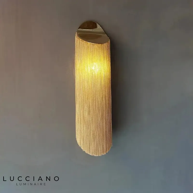 Applique murale italienne moderne élégante lumineuse