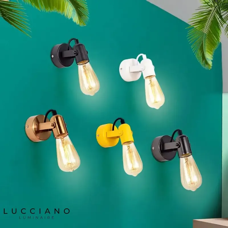 Applique murale moderne luminaire artisanal chic