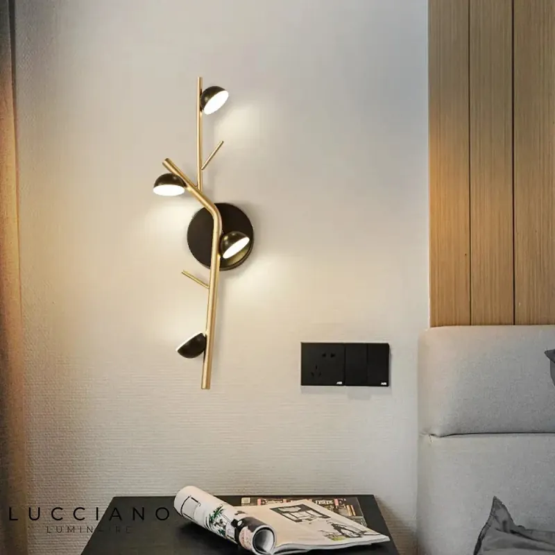 Applique murale moderne élégante lumière design.