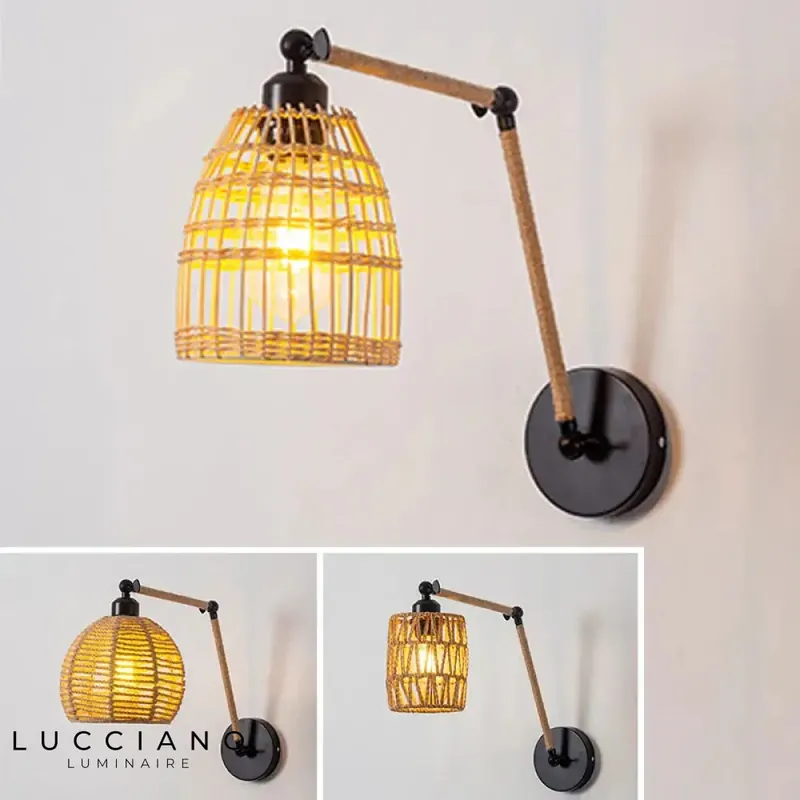 Applique murale pliante vintage style rustique