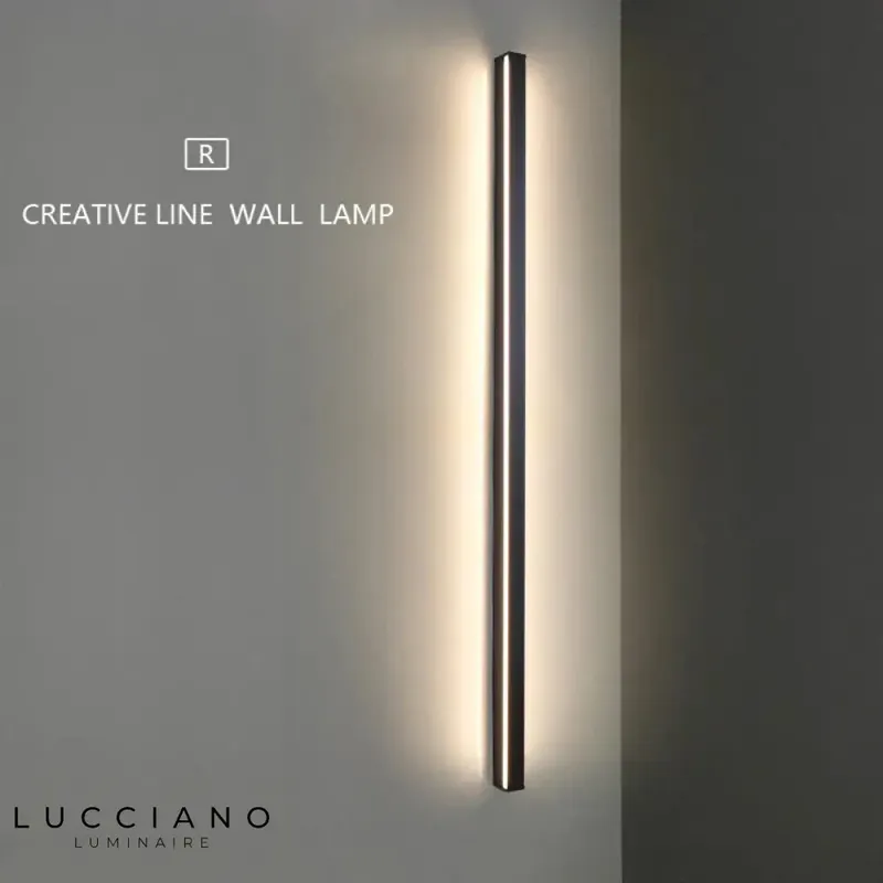 applique murale à LED épurée, élégance scandinave