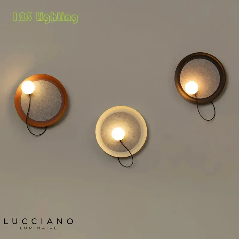 Applique murale led élégante géométrique contemporaine.