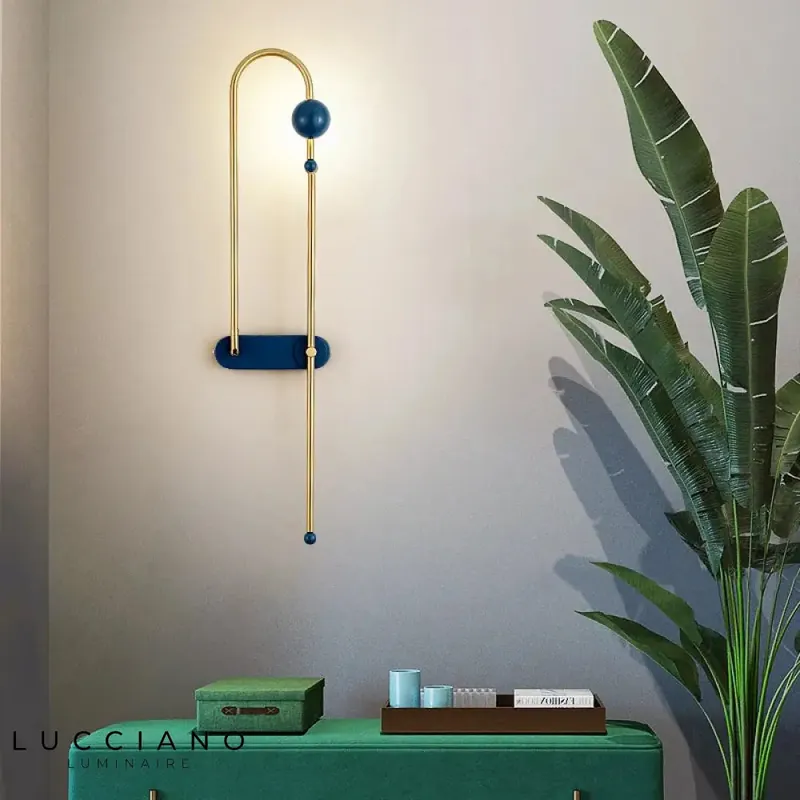 applique murale LED élégante scandinave suspension.