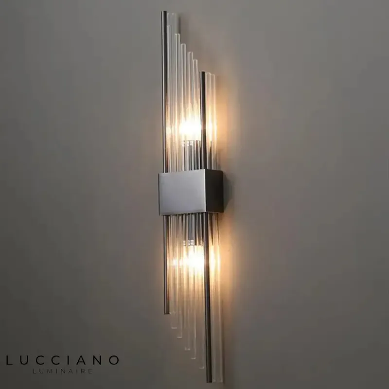 Applique murale led cristalline scandinave chic.