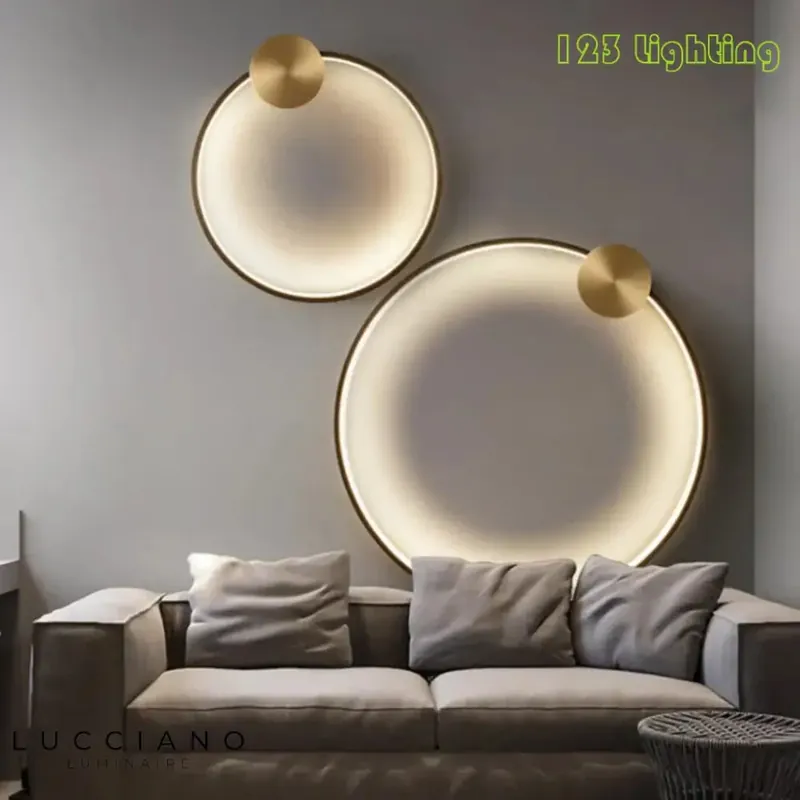 Applique murale led élégante design contemporain.