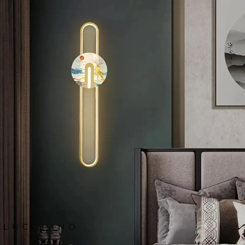 Applique murale moderne éclatante et raffinée