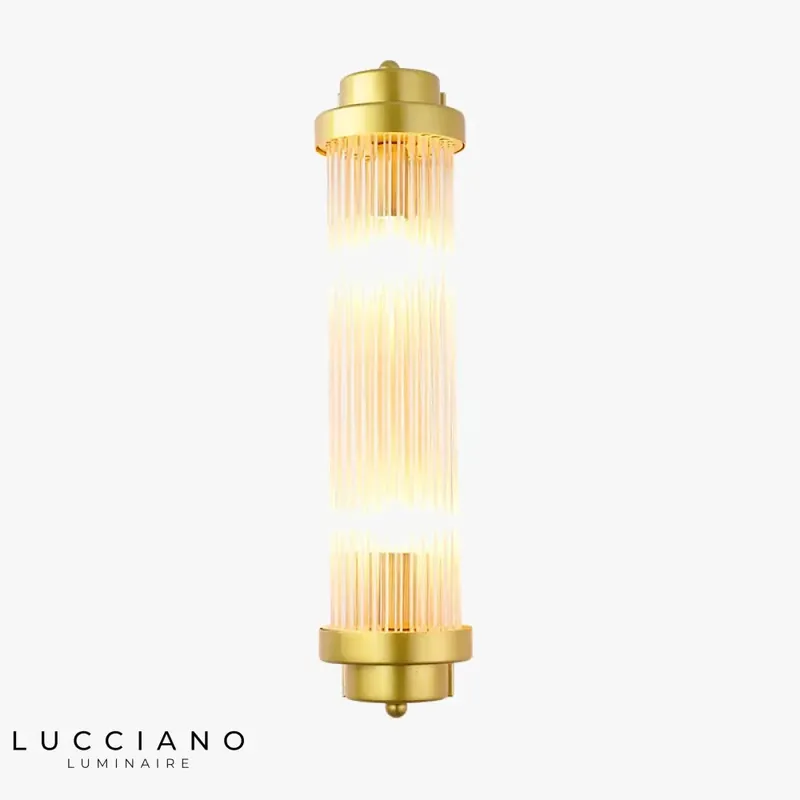 Applique murale cristal lumineux minimaliste élégant