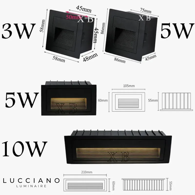 Applique murale dimmable design élégant contemporain.