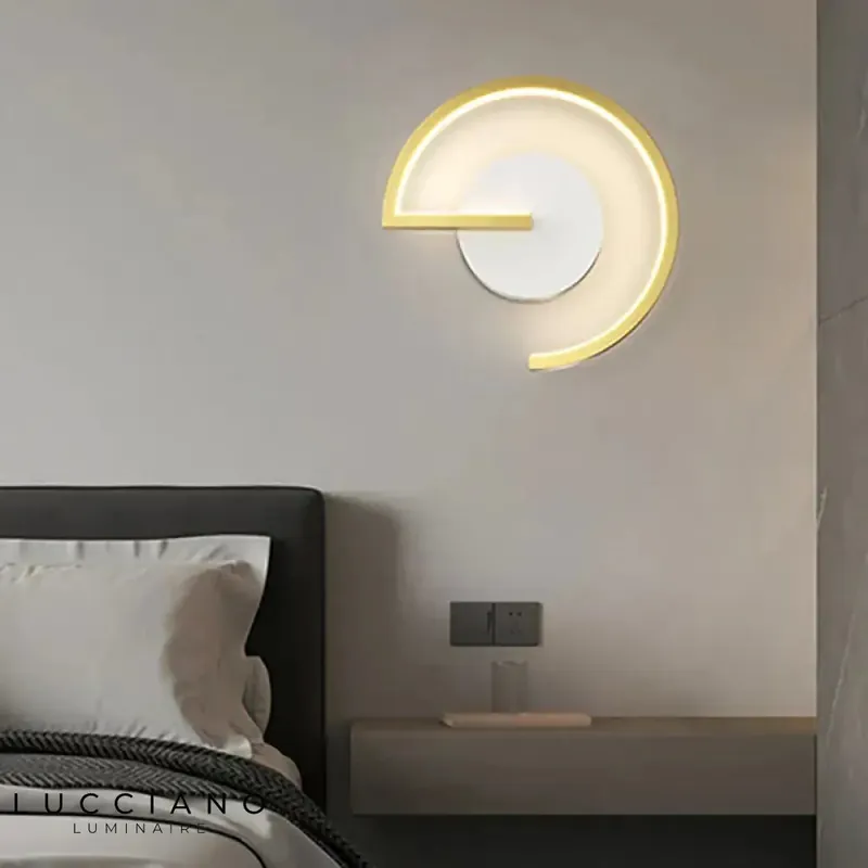 Voici ma proposition, en gardant les deux premiers mots intacts :
Applique murale moderne lumineux design chic