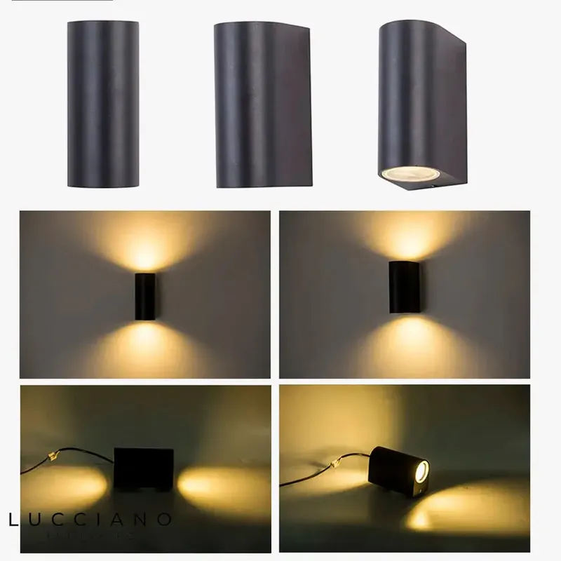 Applique murale LED aluminium robuste extérieur