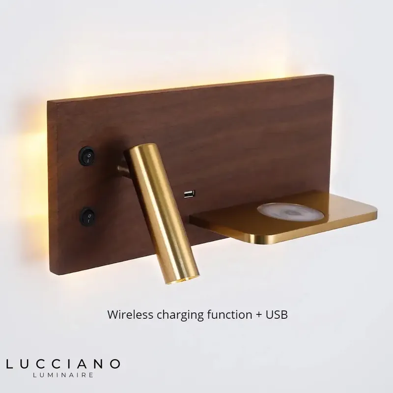 Applique murale led moderne élégante tactile intelligente