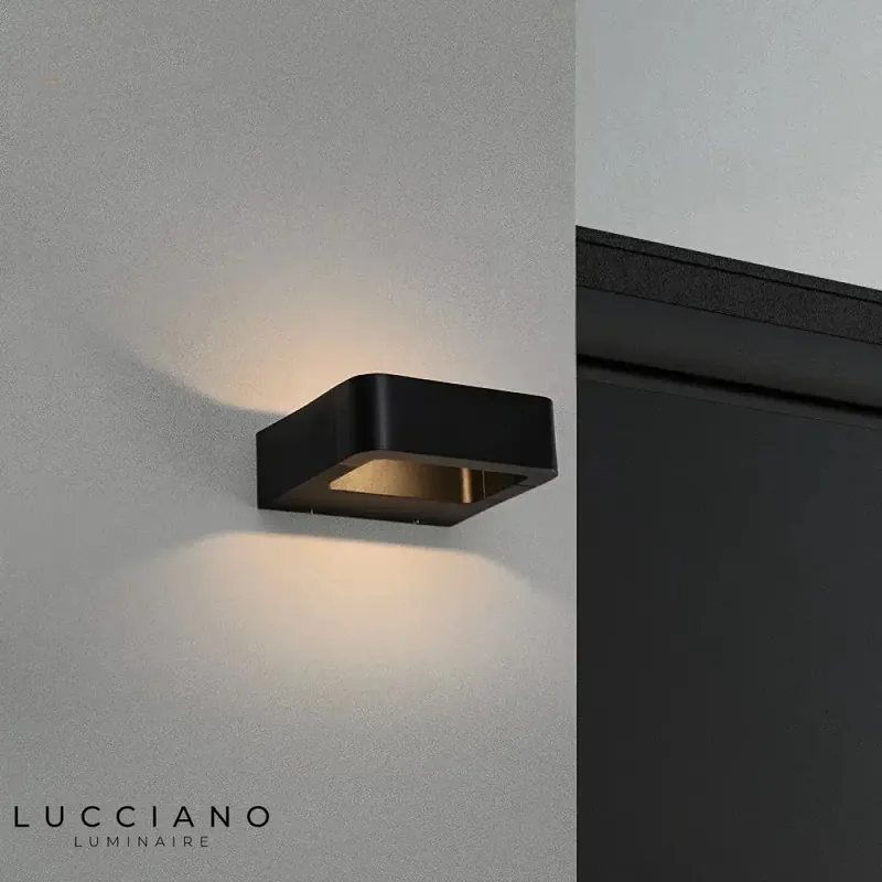 Applique murale extérieure luminaire élégant contemporain