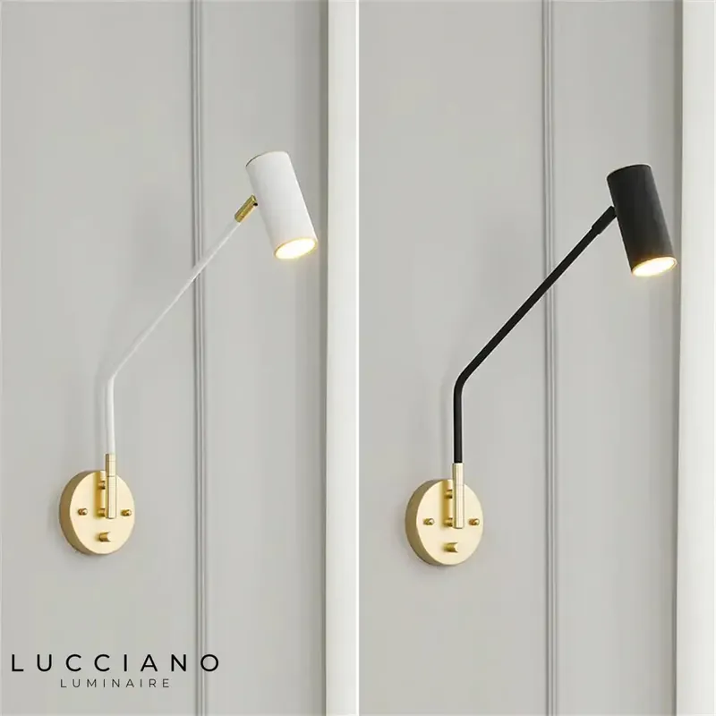 Applique murale pivotante design lumineuse élégante