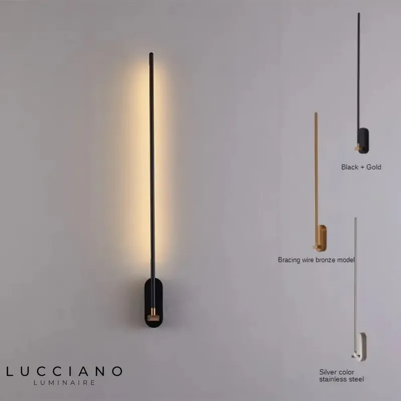 applique murale nordique élégante minimaliste lumière