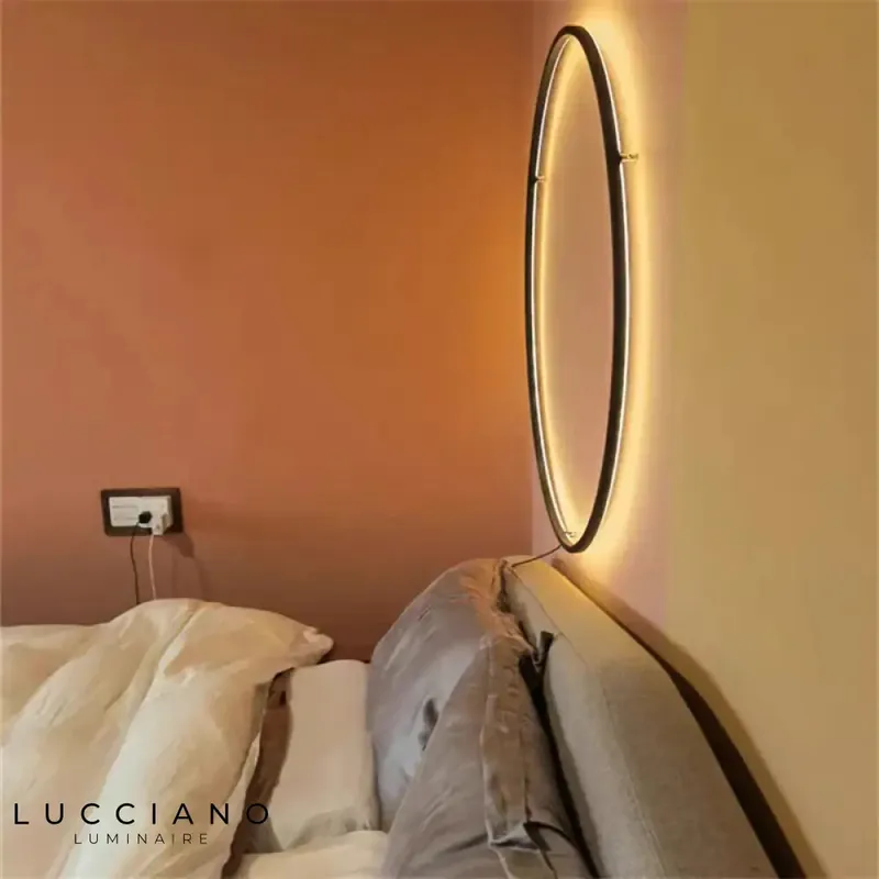 Applique murale LED design élégant contemporain.