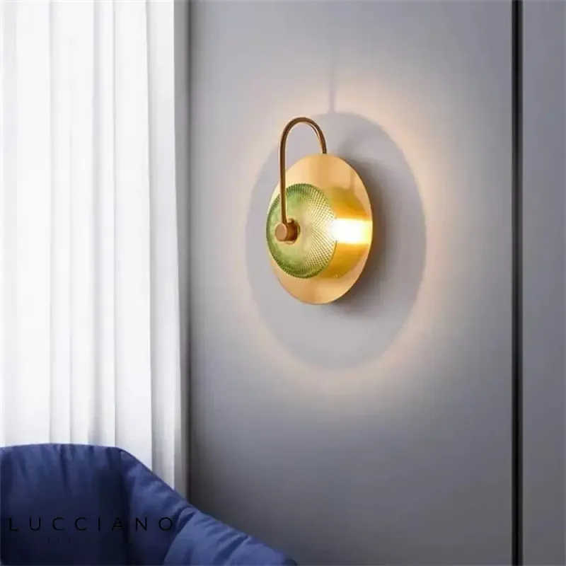 Applique murale cristalline lumière contemporaine chic