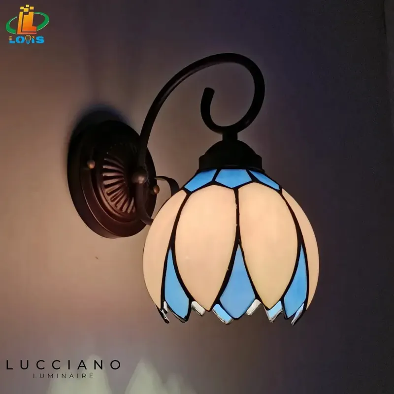 Applique murale lotus élégante luminosité contemporaine