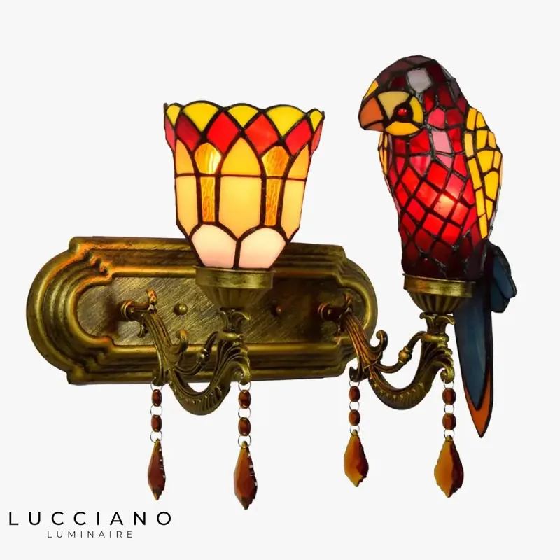 Applique murale led Tiffany élégante unique moderne.