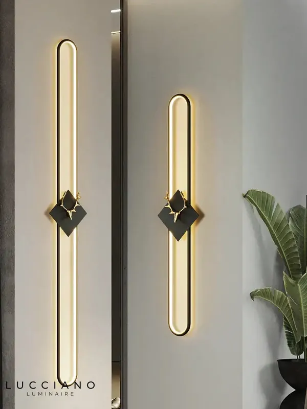 Applique murale LED design élégant lumineux.