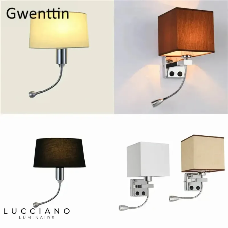 Applique murale à led élégante et multifonctionnelle.