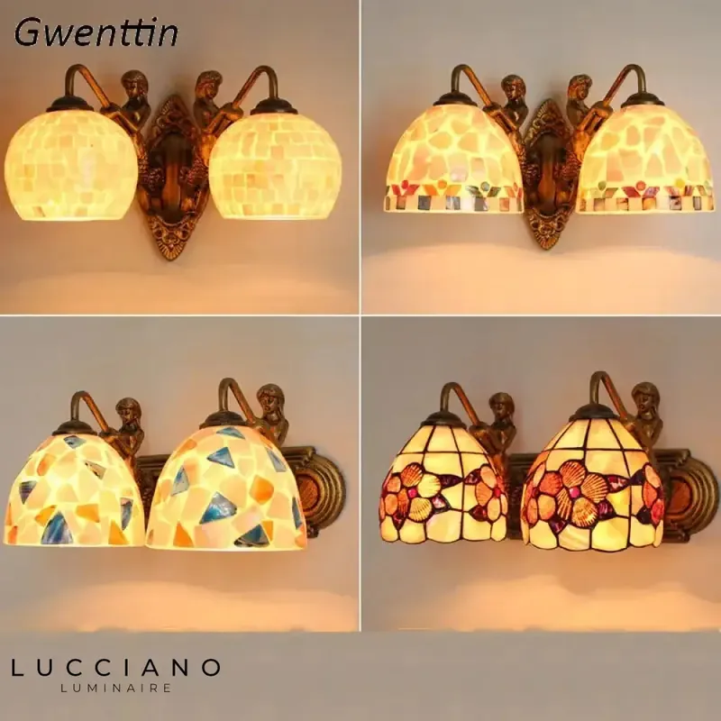 Appliques murales vintage chic rustiques artisanales